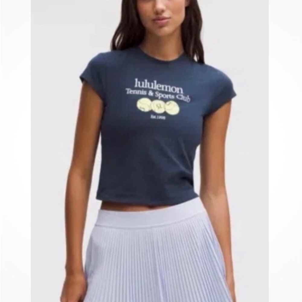 lululemon athletica Navy Blue Women's Top Size XL